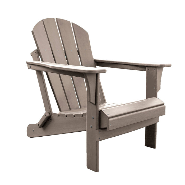 Panama Jack Polyresin Folding Adirondack Chair