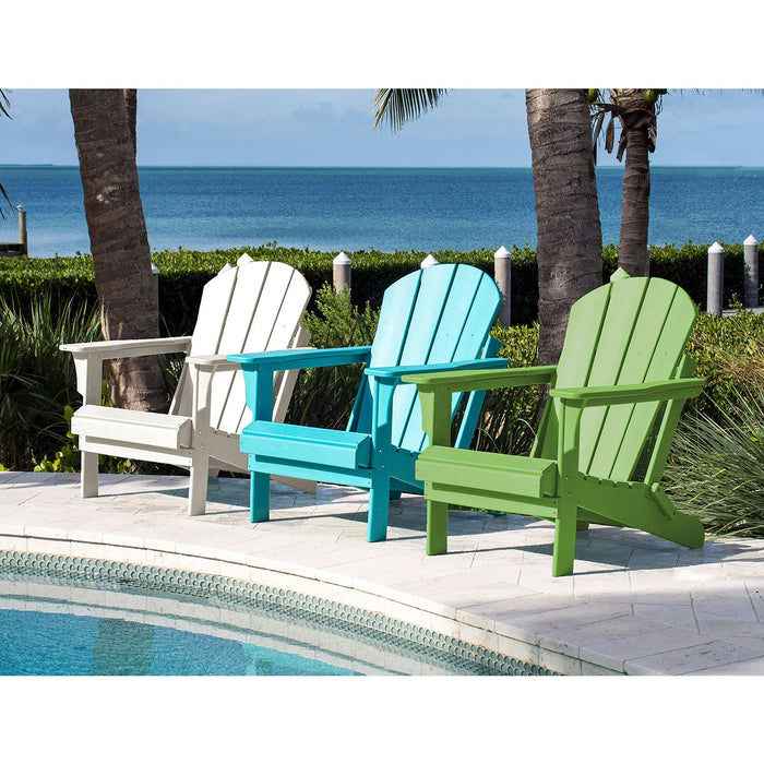 Panama Jack Polyresin Folding Adirondack Chair