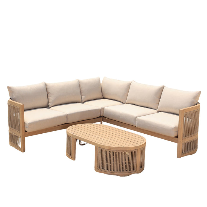 Panama Jack Cabo 3-Piece Sectional Seating Set