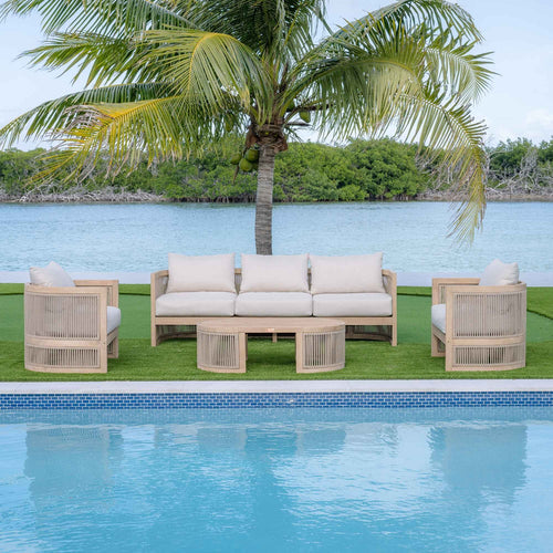 Panama Jack Cabo 4-Piece Sofa Seating Set