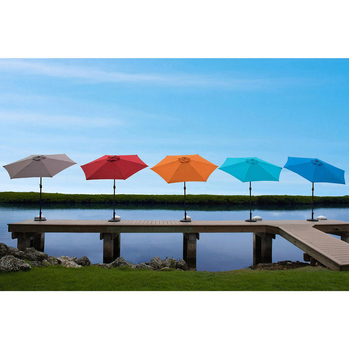 Panama Jack 9 Ft Alum Patio Umbrella W/Crank