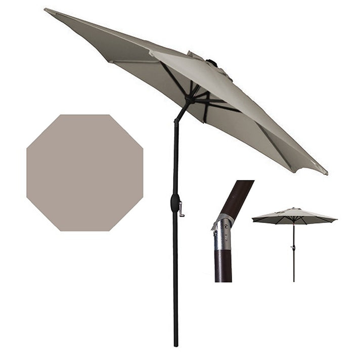 Panama Jack 9 Ft Alum Patio Umbrella W/Crank