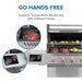 Go hands free with three wired temperature probes