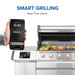Smart grilling with real-time alerts on your phone