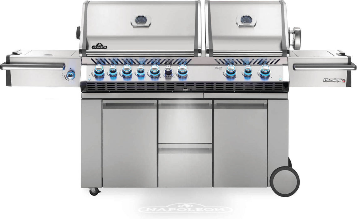 Prestige PRO 825, front view with knobs lit