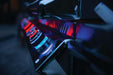 Prestige PRO 825 control knob lighting, close up