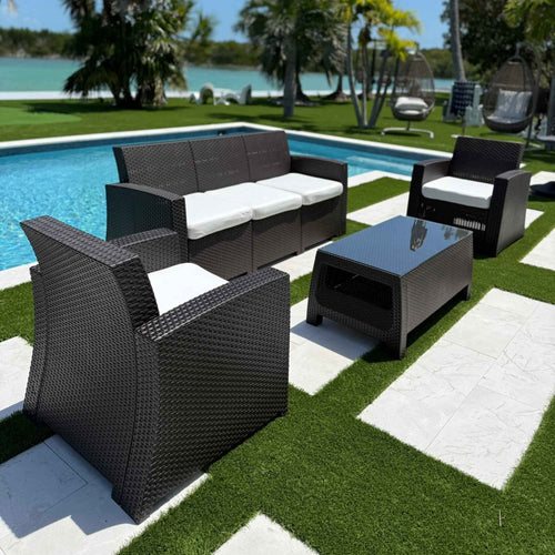 Pelican Reef Plastique 4-Piece Seating Set
