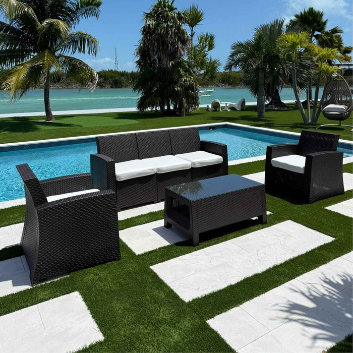 Plastique 4-Piece Seating Set