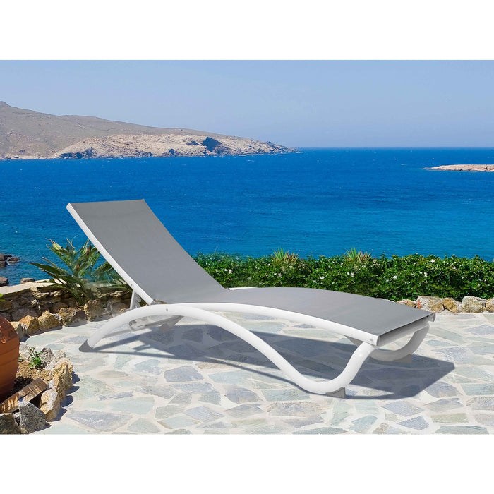 Archway Set of 2 Stackable Sling Chaise LoUnger