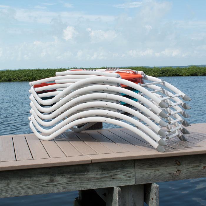 Archway Set of 2 Stackable Sling Chaise LoUnger