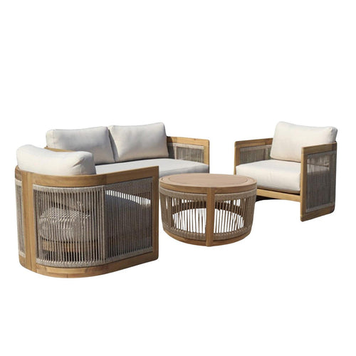 Pelican Reef Compass Cay 4-Piece Loveseat Set