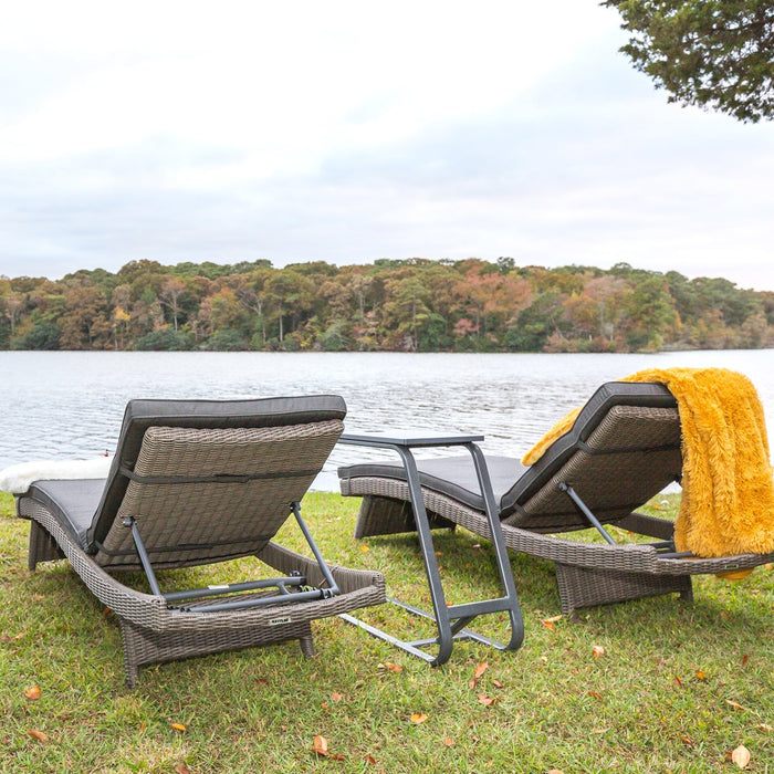 Kettler Palma Wicker Multi-Position Lounger