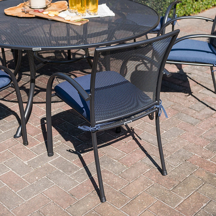Kettler Pilano 7-Piece Round Wrought Iron Dining Set