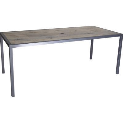 OW Lee Quadra Dining Table 33" x 75" Rectangle with umbrella hole
