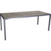 OW Lee Quadra Dining Table 33" x 75" Rectangle with umbrella hole