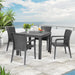 Rainbow Outdoor Alberta 5-Piece Dining Set - Anthracite outdoors