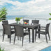 Rainbow Outdoor Alberta 7-Piece Dining Set - Anthracite outdoors