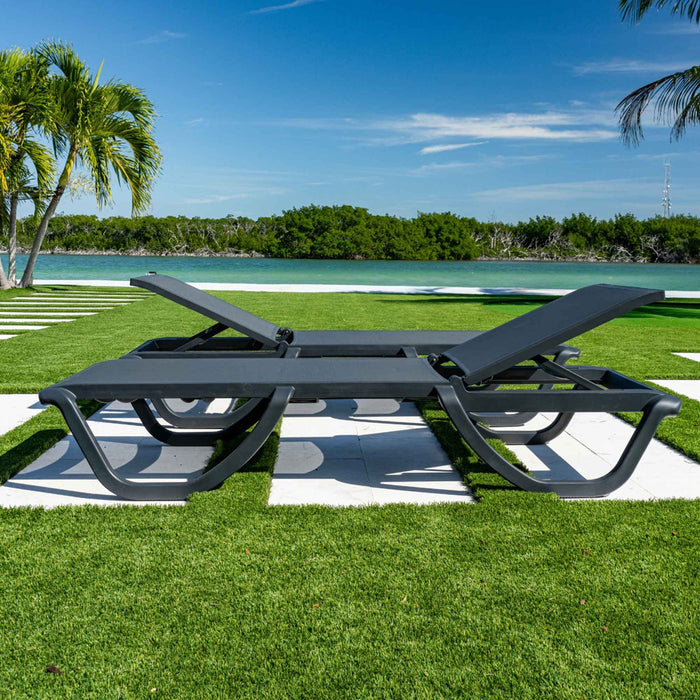 Florence Set of 2 Chaise Lounger