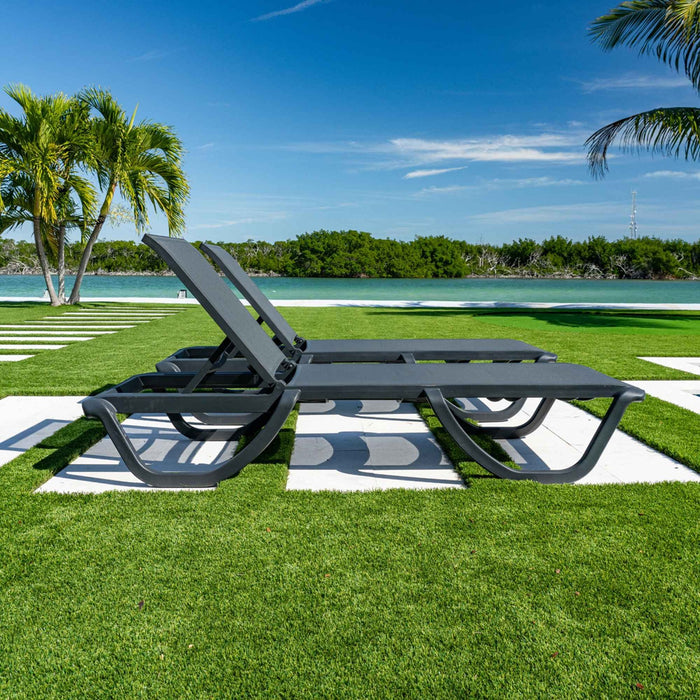 Florence Set of 2 Chaise Lounger