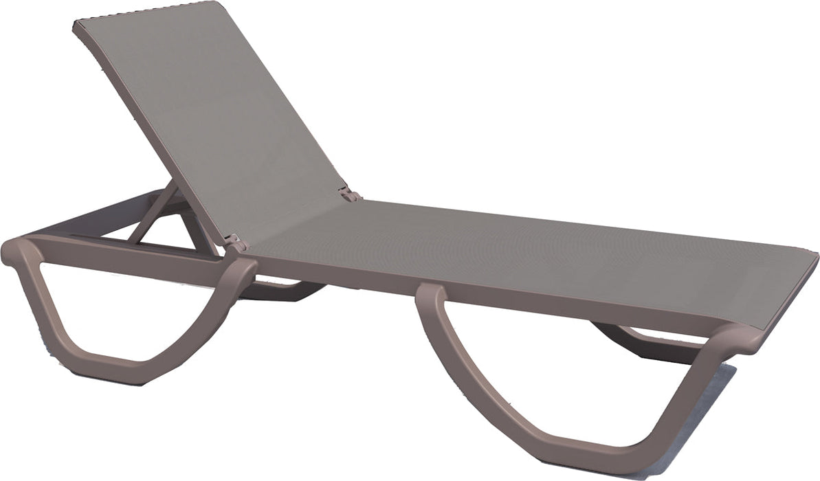 Rainbow Outdoor Florence Set of 2 Chaise Lounger - Cappuccino