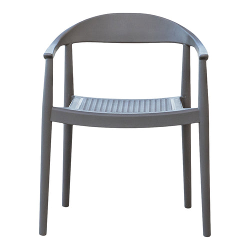 Rainbow Outdoor Kennedy Set of 2 Stackable Armchair - Cappuccino