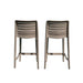 Rainbow Outdoor Leva Set of 2 Counterstools - Cappuccino