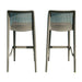 Rainbow Outdoor Lisa Set of 2 Barstools - Cappuccino