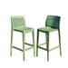 Rainbow Outdoor Lisa Set of 2 Barstools - Green