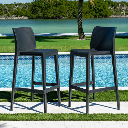 Rainbow Outdoor Luna Set of 2 Barstools