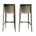 Rainbow Outdoor Luna Set of 2 Barstools - Cappuccino