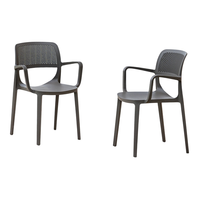 Mila Set of 2 Stackable Armchair