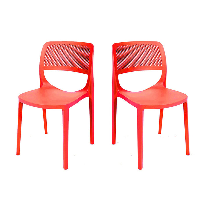 Mila Set of 2 Stackable Side Chair