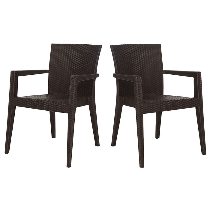 Montana Set of 2 Stackable Armchair