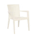 Rainbow Outdoor Montana Set of 2 Stackable Armchair - White