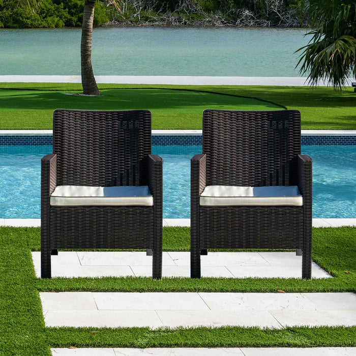 Nova Set of 2 Lounge Chairs W/Cushion