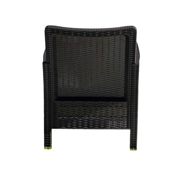 Rainbow Outdoor Nova Set of 2 Lounge Chairs W/Cushion - Brown