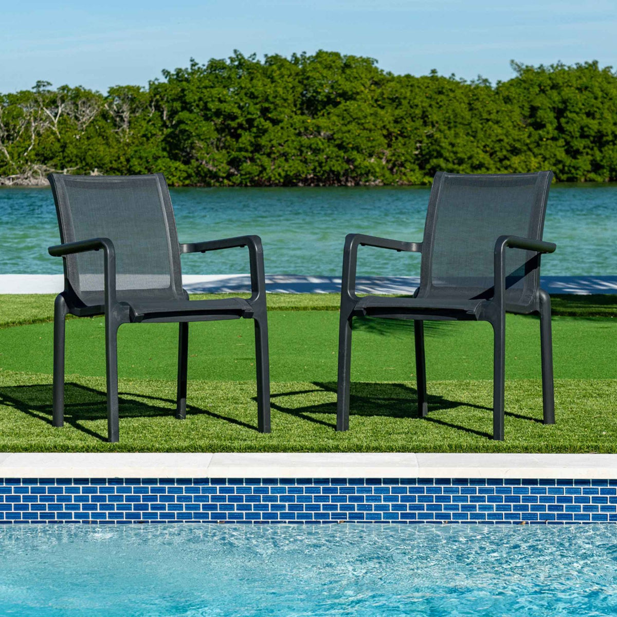 Paris Set of 2 Sling Armchairs