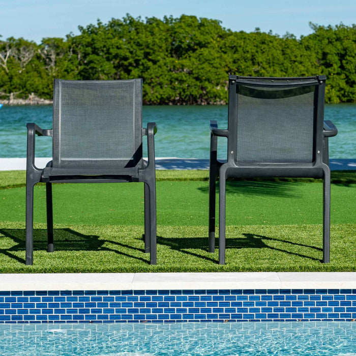Paris Set of 2 Sling Armchairs