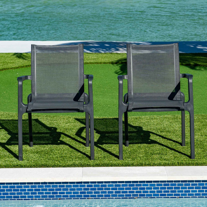 Paris Set of 2 Sling Armchairs