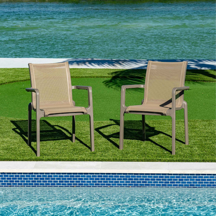 Paris Set of 2 Sling Armchairs