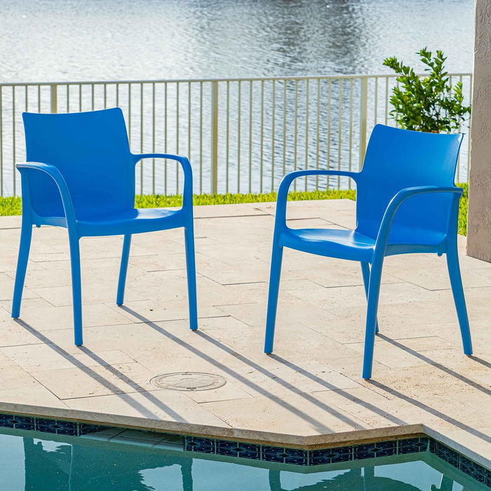 Pedro Set of 2 Stackable Armchair