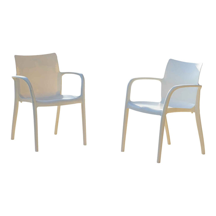 Pedro Set of 2 Stackable Armchair