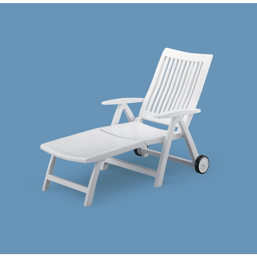 Roma Polymer Resin Multi Position Lounger