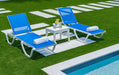Rainbow Outdoor Florence Set of 2 Chaise Lounger - Blue