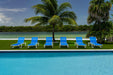 Rainbow Outdoor Florence Set of 2 Chaise Lounger - Blue