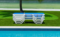 Rainbow Outdoor Florence Set of 2 Chaise Lounger - Blue