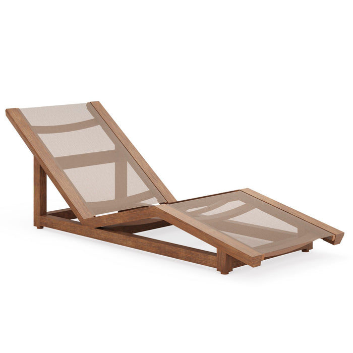Woodard Sierra Baja Sling Chaise Lounge