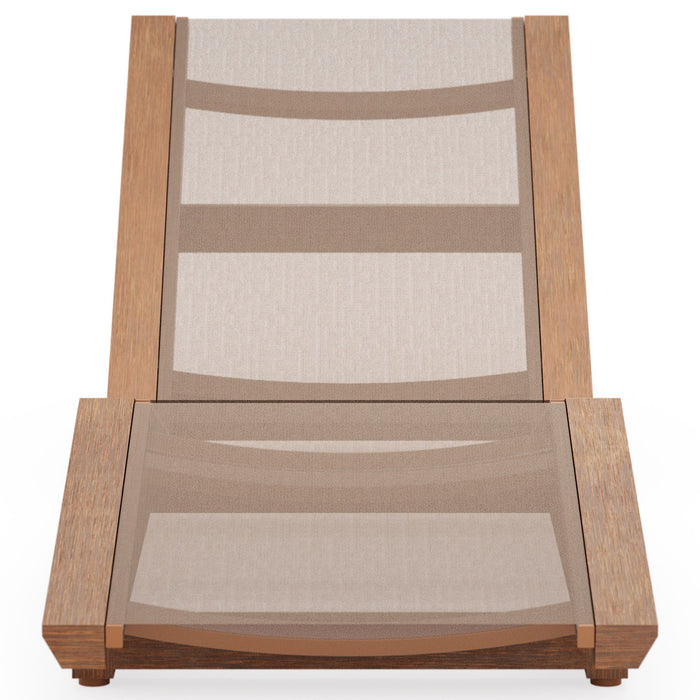 Woodard Sierra Baja Sling Chaise Lounge