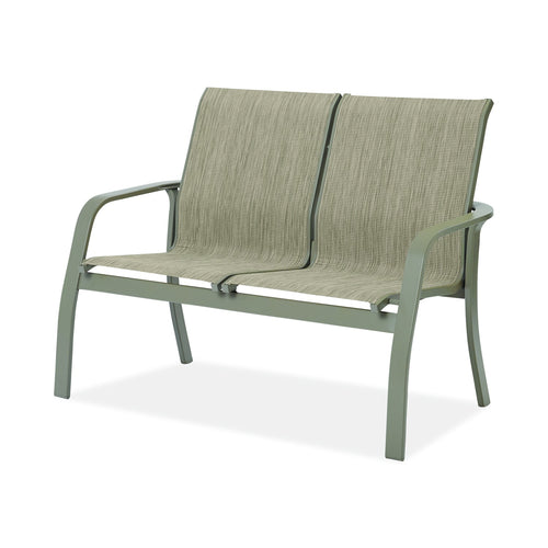 Telescope Casual Soho Sling Stacking Two-Seat Loveseat