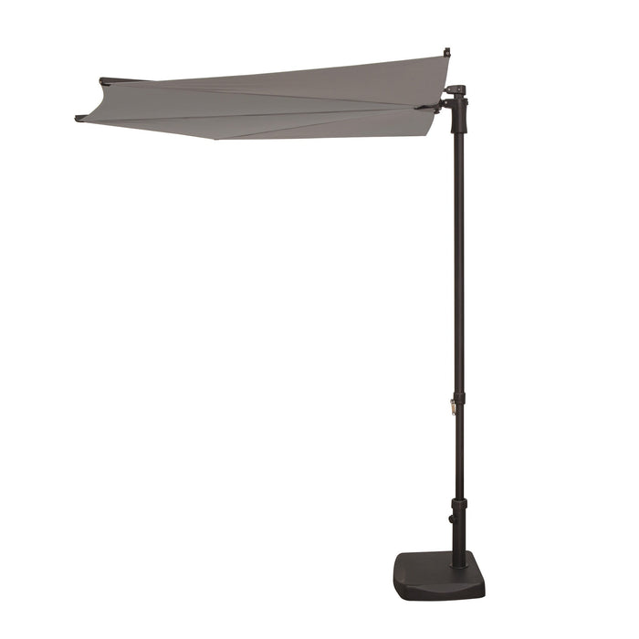 Simply Shade Amelia 9′ x 4.76′ Half Umbrella